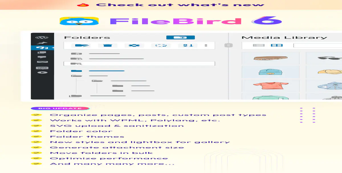 FileBird - WordPress Media Library Folders