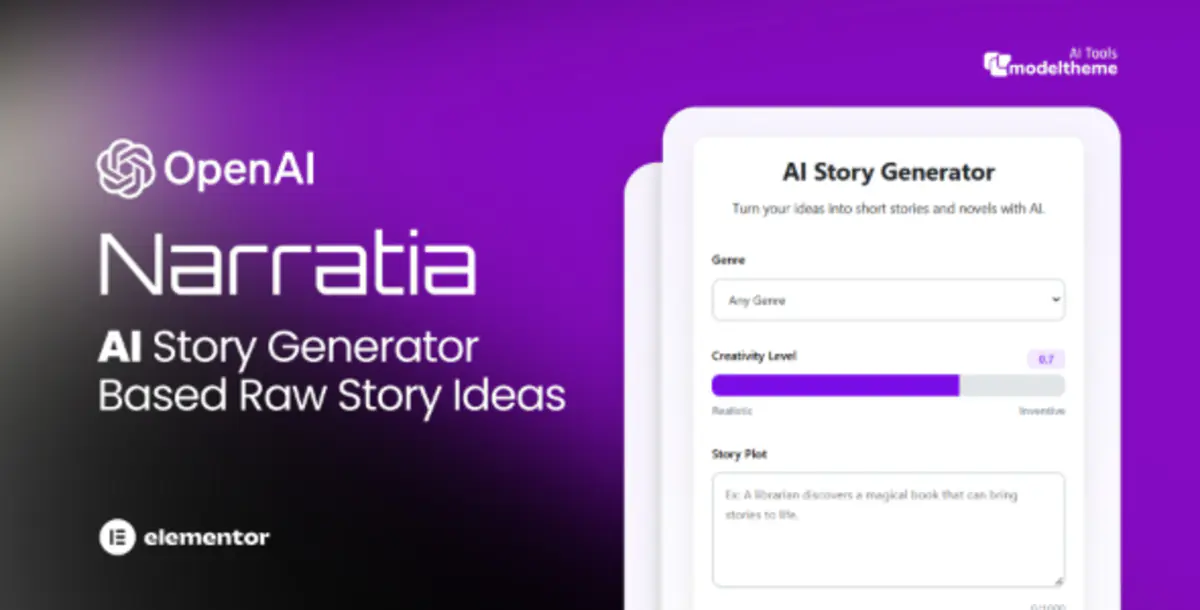 Narratia: AI Story Generator