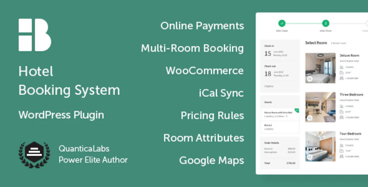 Hotel Booking System for WordPres